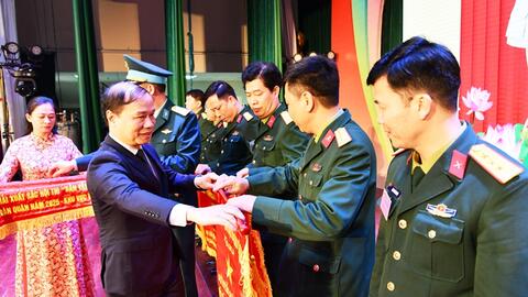 Sôi nổi Hội thi "Dân vận khéo" cấp toàn quân năm 2025 khu vực phía Bắc