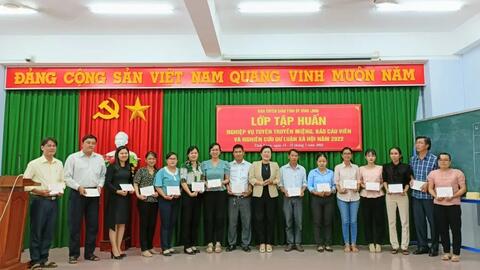 Vĩnh Long: Tiếp tục nâng cao chất lượng công tác tuyên giáo ở cơ sở