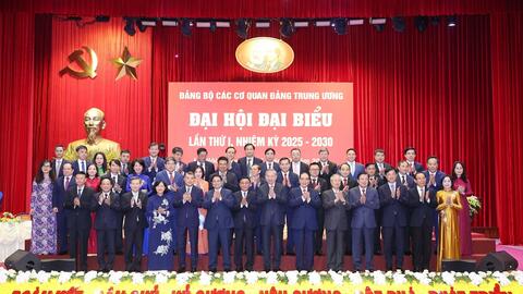 Tổng Bí thư dự Đại hội đại biểu Đảng bộ các Cơ quan Đảng Trung ương lần thứ nhất