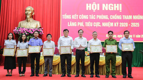 Vĩnh Long tổng kết công tác phòng, chống tham nhũng, lãng phí, tiêu cực, nhiệm kỳ 2020 - 2025