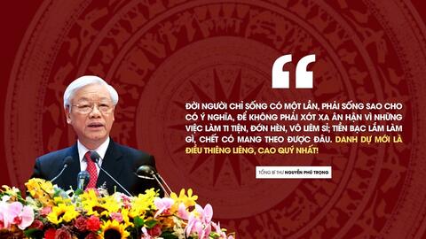 Biết đủ là đủ - Cơ chế giữ mình trong sạch trước “lằn ranh đỏ”