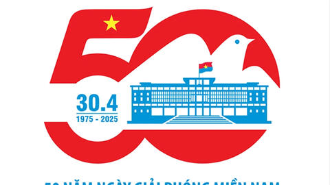 Công bố biểu trưng (logo) tuyên truyền Kỷ niệm 50 năm Ngày Giải phóng miền Nam thống nhất đất nước