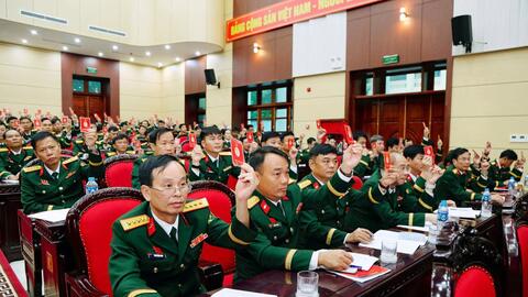 Kết quả và kinh nghiệm tổ chức đại hội đảng bộ cấp cơ sở trong Đảng bộ Quân đội