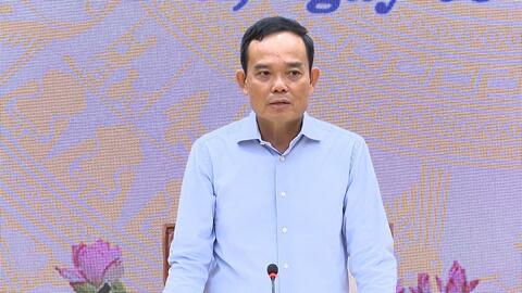 Trưởng Ban Chính sách, chiến lược Trung ương Trần Lưu Quang làm việc với Ban Thường vụ Tỉnh uỷ Yên Bái, Lào Cai