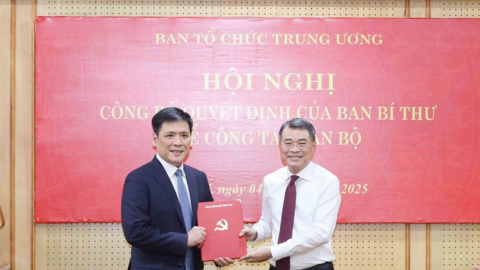 Đồng chí Nguyễn Thanh Bình giữ chức Phó Trưởng Ban Tổ chức Trung ương